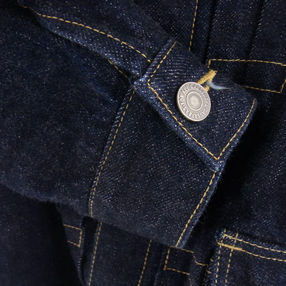 SASAFRAS ササフラス GARDENER JACKET ガーデナー デニムジャケット インディゴブルー インディゴブルー系 M【中古】