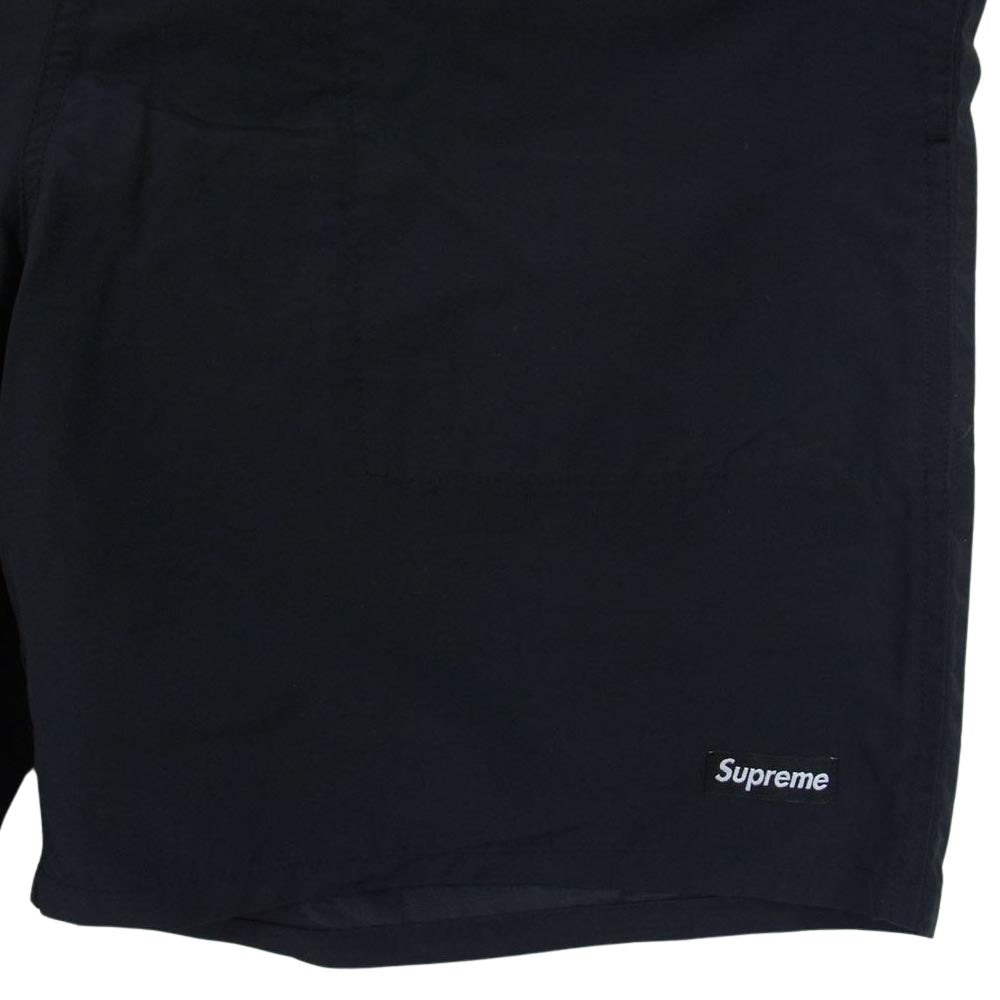 Supreme シュプリーム 23SS Nylon Water Short ナイロン ウォーター ショーツ ショート ハーフ パンツ ボックスロゴ ブラック系 S【極上美品】【中古】