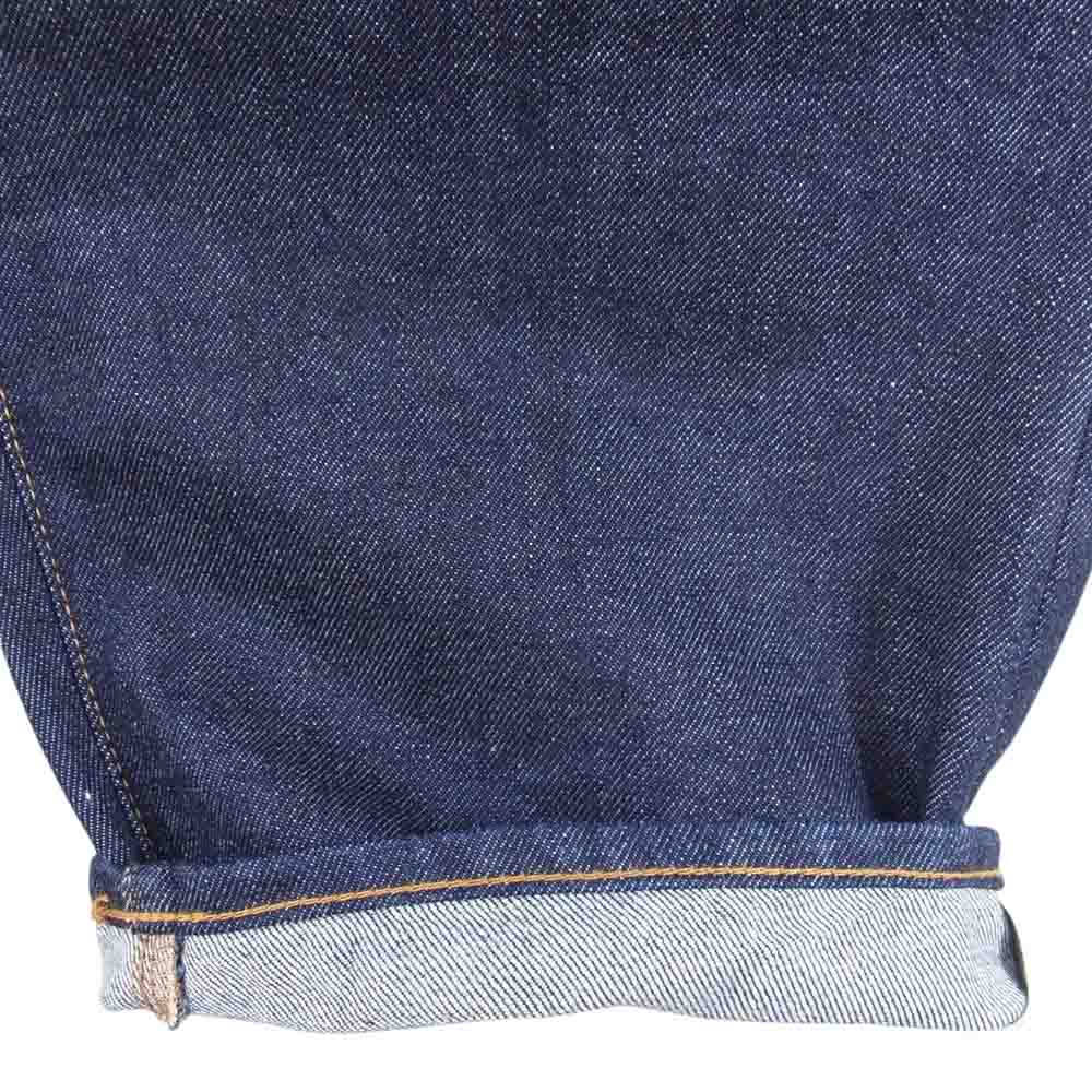 Supreme シュプリーム 22AW rigid baggy jean リジッド バギー ジーンズ デニム パンツ ロゴ刺繍 インディゴブルー系 30【極上美品】【中古】