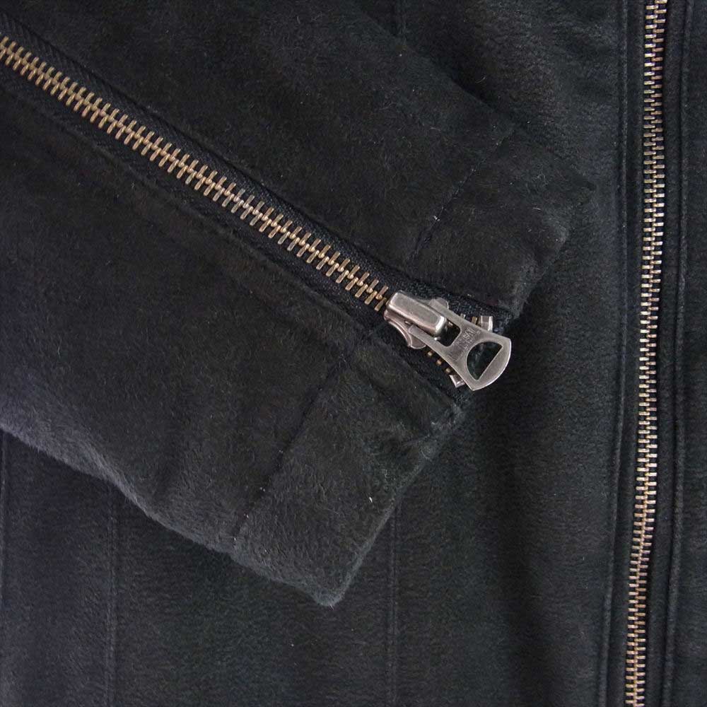 トルネードマート TBL-2505 フェイクファー 裏地キルティング スエード ジャケット ブラック系【中古】