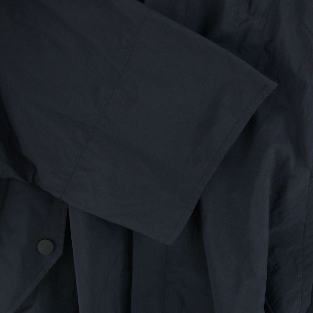MAISON MARGIELA メゾンマルジェラ 23SS S51AH0139 RECYCLED NYLON オーバーサイズ リサイクルナイロン コート インディゴブルー系 XL【中古】