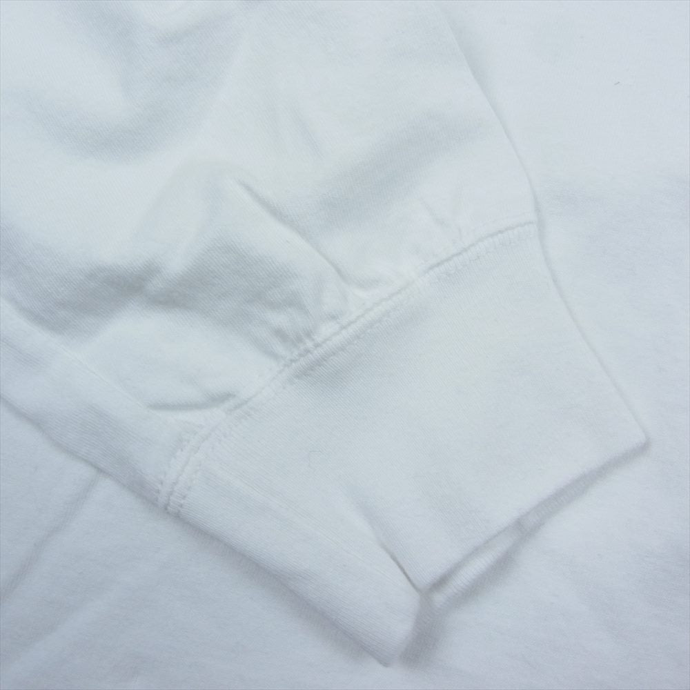 NEIGHBORHOOD ネイバーフッド × HIPPODROME STUDIO Jeff Decker スカルボーン ロングスリーブ Tシャツ ホワイト系 Large【中古】