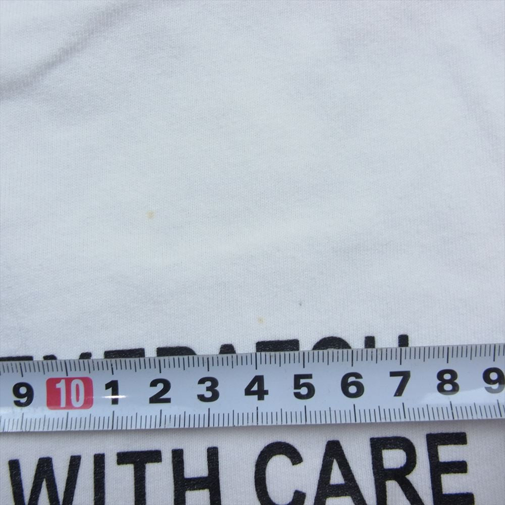 ブラックアイパッチ BEPSS23TE22 HANDLE WITH CARE TEE ハンドル ウィズ ケア 半袖 Tシャツ ホワイト系 L【中古】