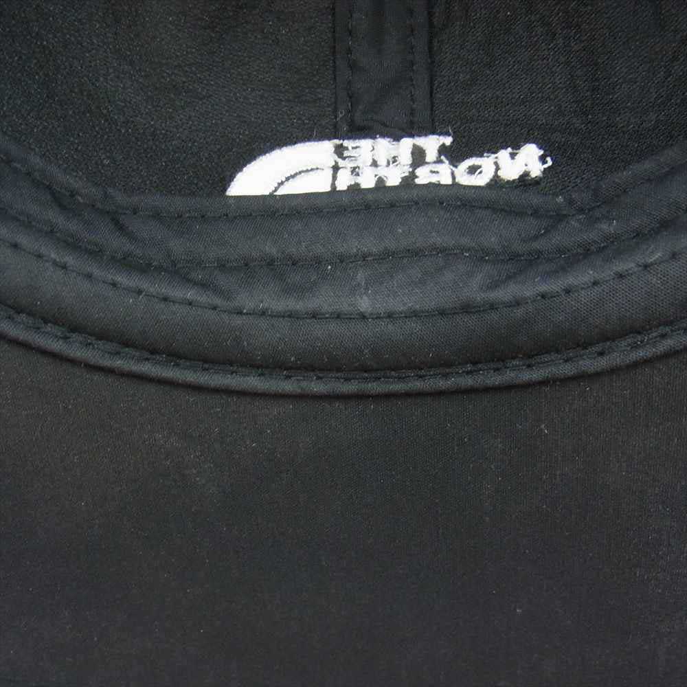 Supreme シュプリーム 18AW NN41804I × THE NORTH FACE ノースフェイス Leather 6-Panel Cap レザー パネル キャップ 帽子 ブラック系 ワンサイズ【美品】【中古】