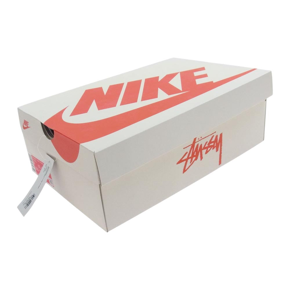 NIKE ナイキ CZ9084-200 × Stussy ステューシー AIR FORCE1 LOW エア フォース 1 ローカット スニーカー フォッシル オフホワイト系 27cm【中古】