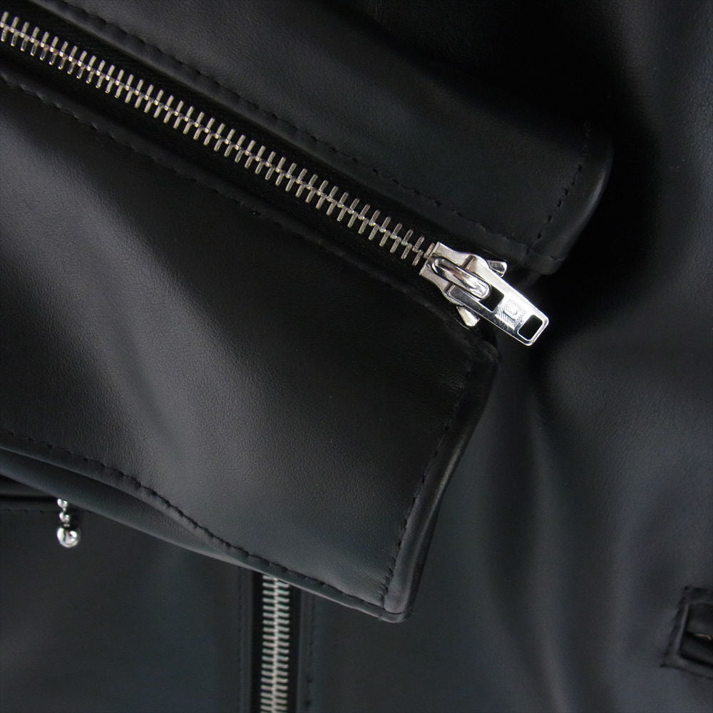 Lewis Leathers ルイスレザー 441T TIGHT FIT CYCLONE サイクロン タイトフィット ダブル ライダースジャケット ブラック系 42【美品】【中古】