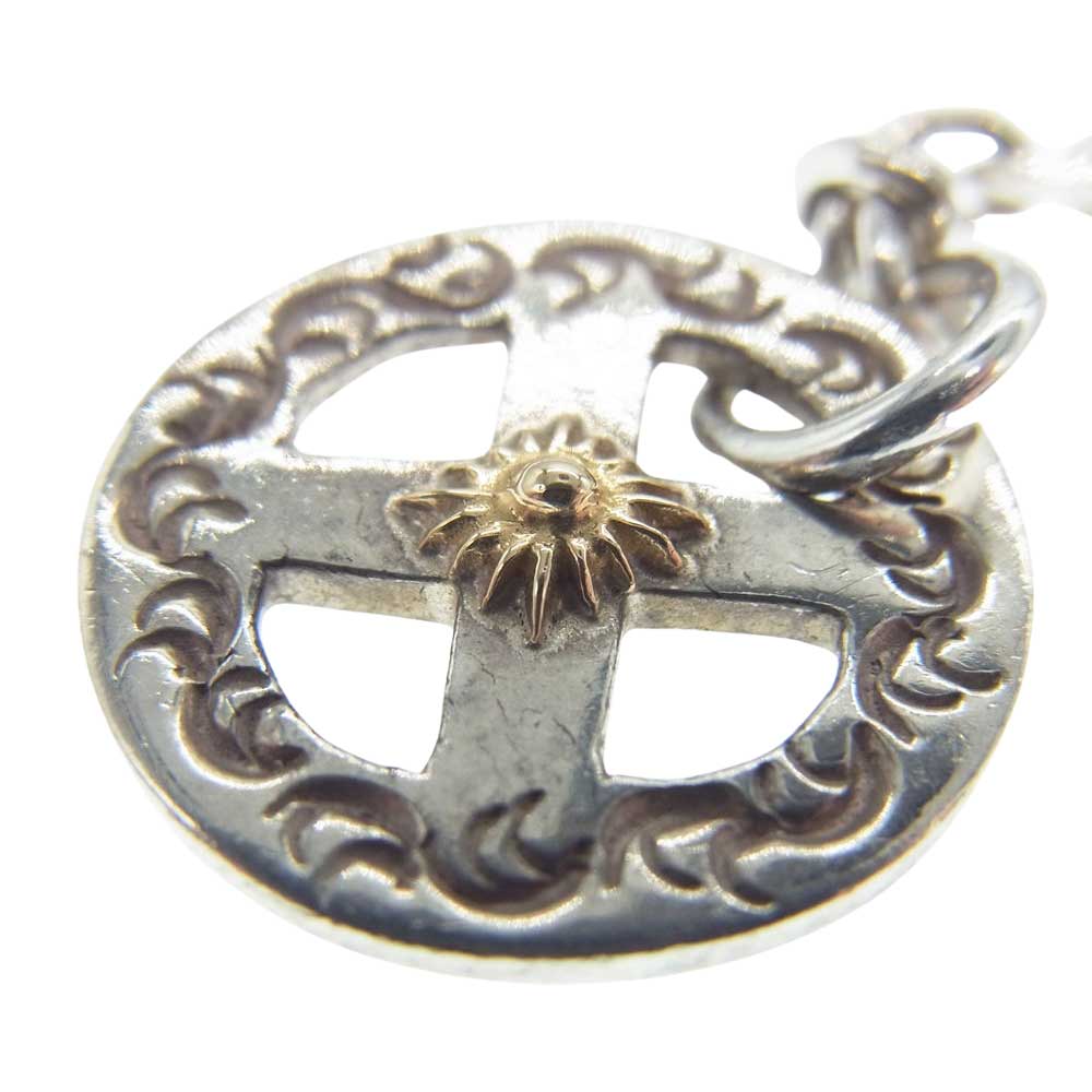 ARIZONA FREEDOM アリゾナフリーダム 太陽神 唐草 ホイール フック チェーン ネックレス シルバー系【中古】