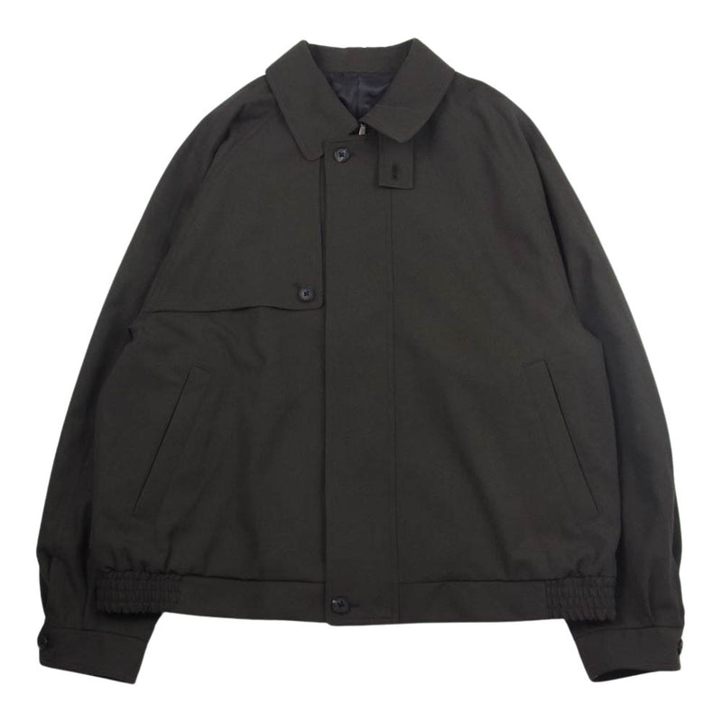 シュタイン 22AW ST426-1 OVERSIZED HARRINGTON ZIP JACKET MILITARY