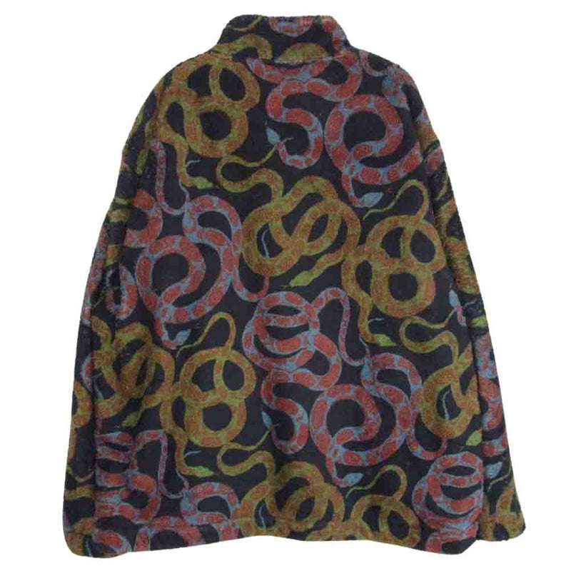 贅沢品 CALEE _ ALLOVER pattern Allover jacket Lsize SNAKE pattern