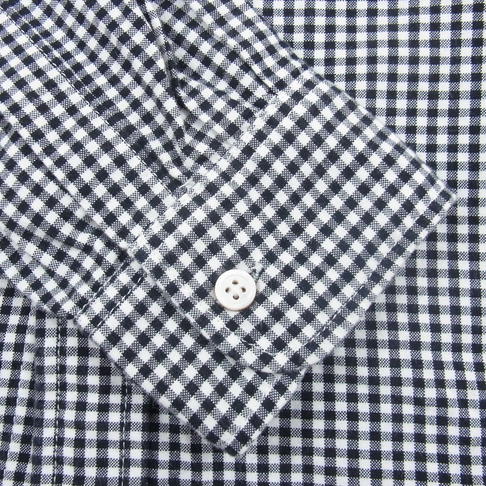 Engineered Garments エンジニアードガーメンツ WORKDAY ギンガム チェック 長袖 シャツ ブラック系 S【中古】