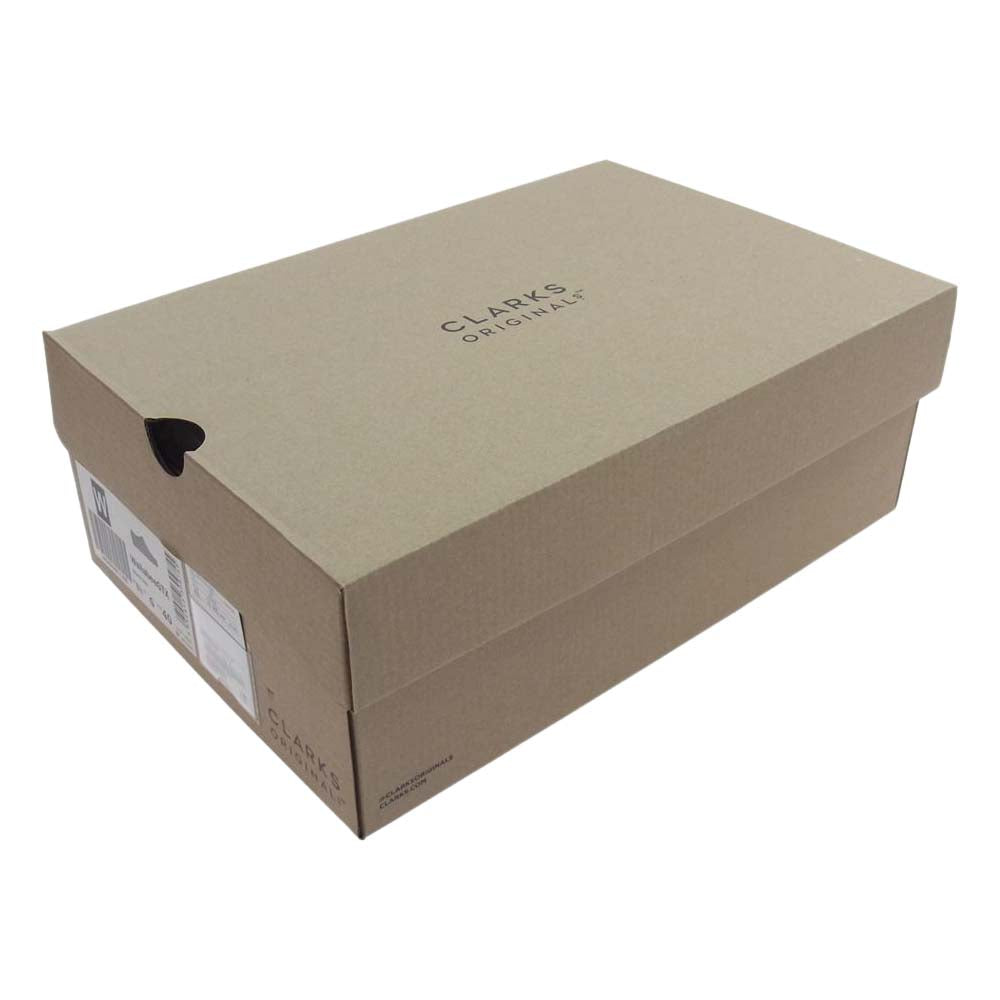 Clarks クラークス 1431-499-8156-0945 WALLABEE GORE-TEX ワラビー ゴアテックス スエード シューズ ブラック系 UK6 1/2【新古品】【未使用】【中古】