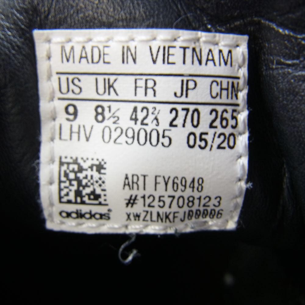 オーエーエムシー × adidas アディダス TYPE O-8 スニーカー ブラック系 US9【中古】