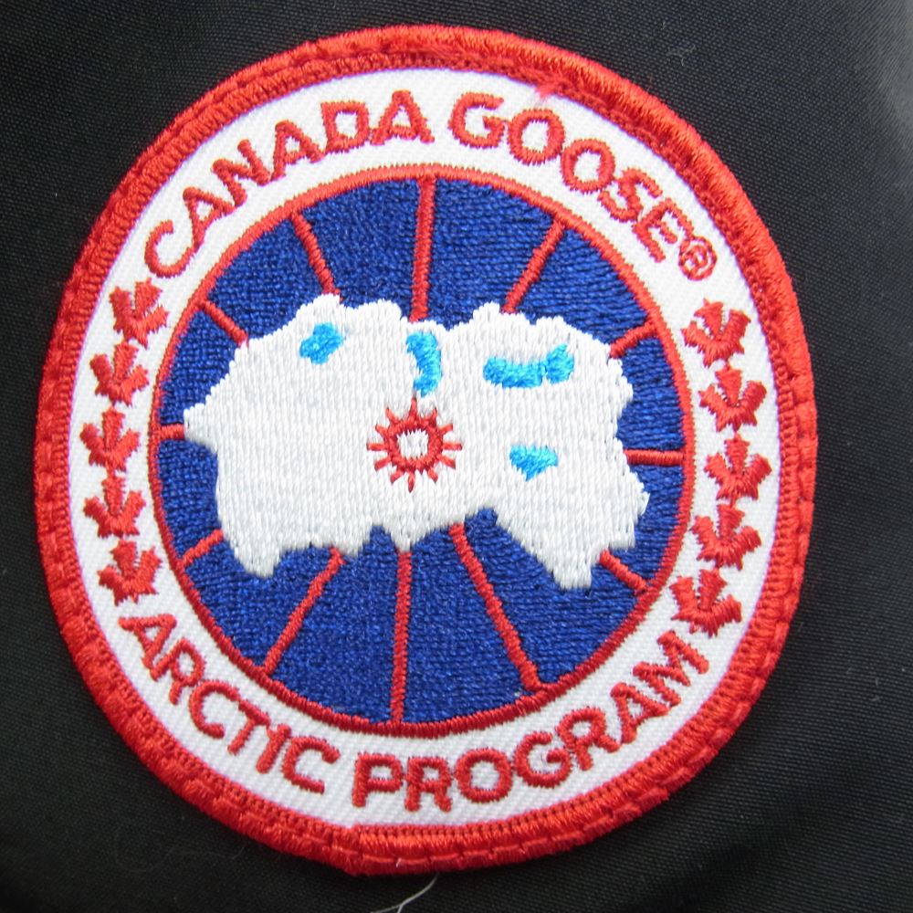 CANADA GOOSE カナダグース 3400MA サザビーリーグタグ SANFORD PARKA FF サンフォードパーカ ダウンジャケット フュージョンフィット ブラック系 M【新古品】【未使用】【中古】