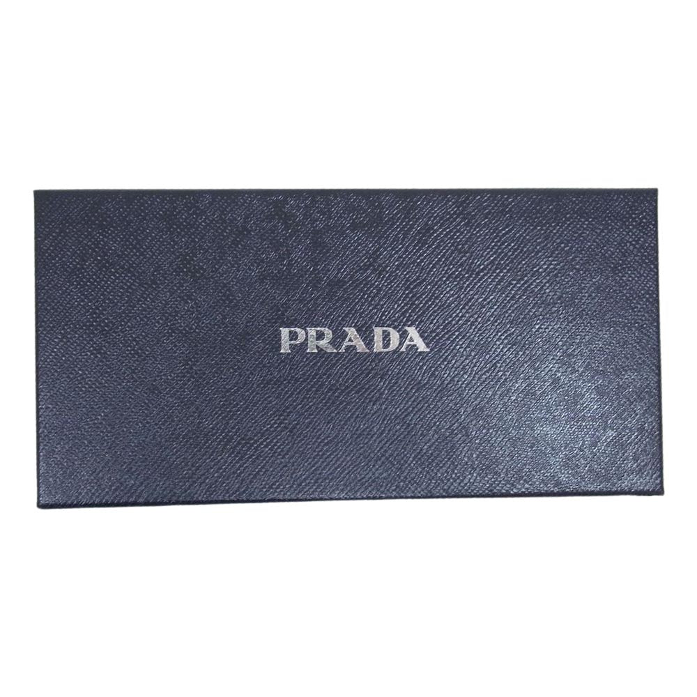 PRADA プラダ 1IH031 ファー へアバンド カチューシャ ブラック系【極上美品】【中古】