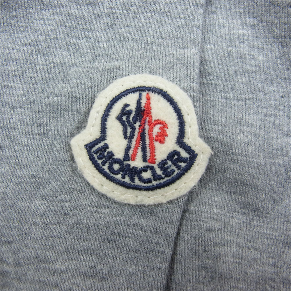 MONCLER モンクレール 18SS D20918028300 8390Y MAGLIA T-SHIRT Tricolor Rib トリコロールリブ Tシャツ L【美品】【中古】