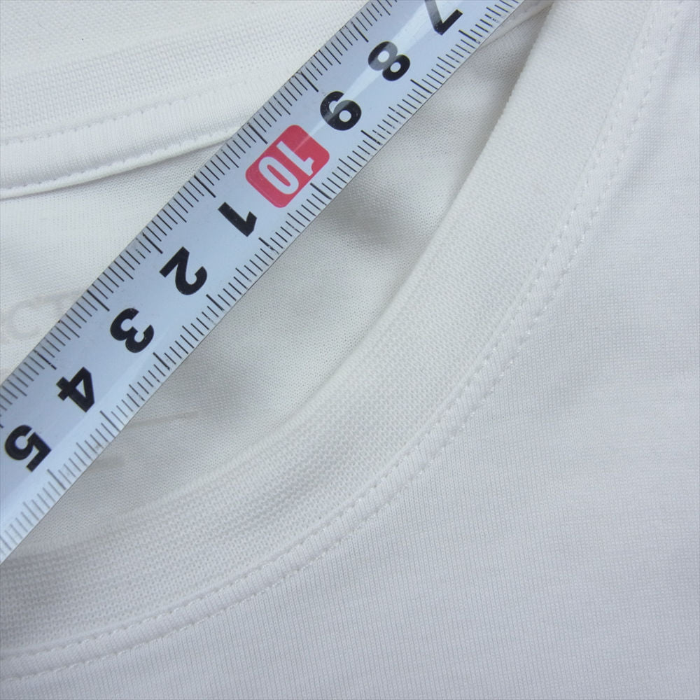 ARC'TERYX アークテリクス 30379 ロゴプリント スプリット クルーネック 半袖 Tシャツ カットソー ホワイト系 L/G【中古】