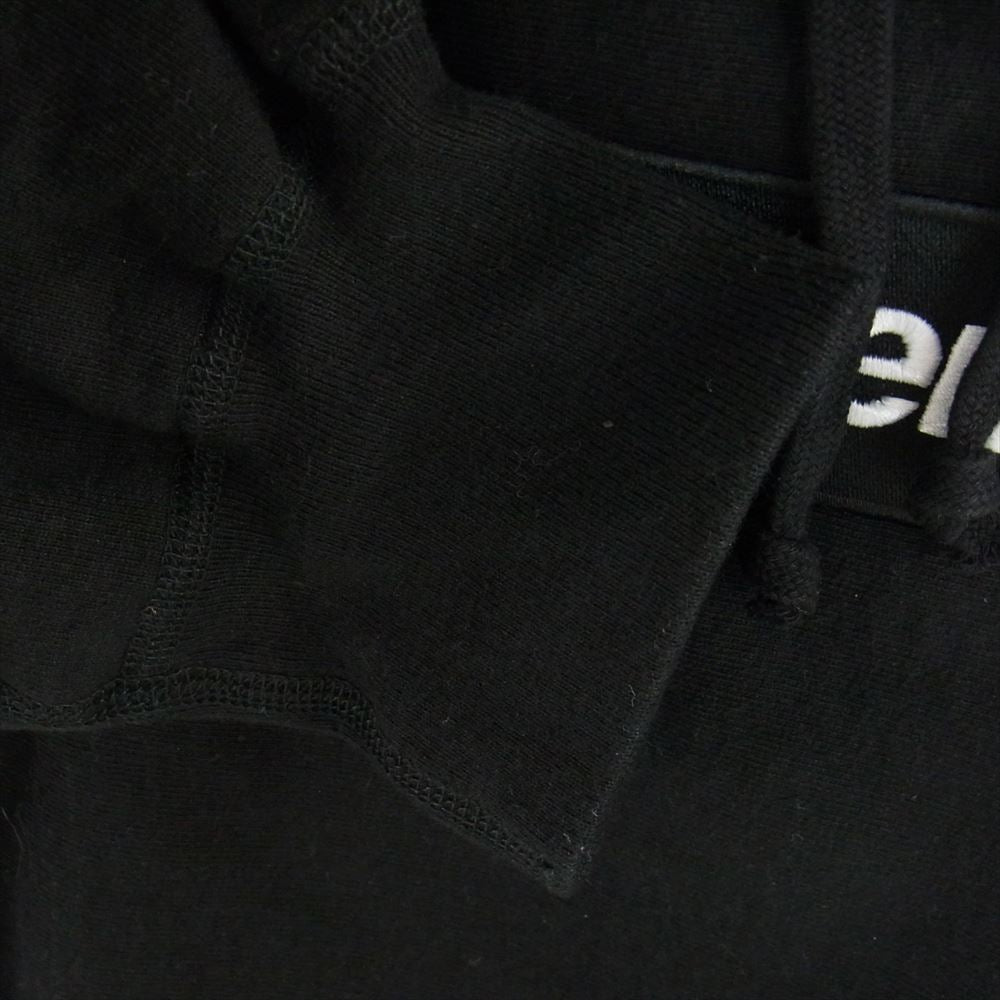Supreme シュプリーム 21AW Box Logo Hooded Sweatshirt ボックスロゴ フーデッド スウェット パーカー ブラック系 L【中古】