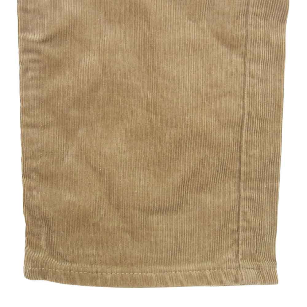 orSlow オアスロウ コーデュロイ パンツ ベージュ ブラウン系 M【中古】