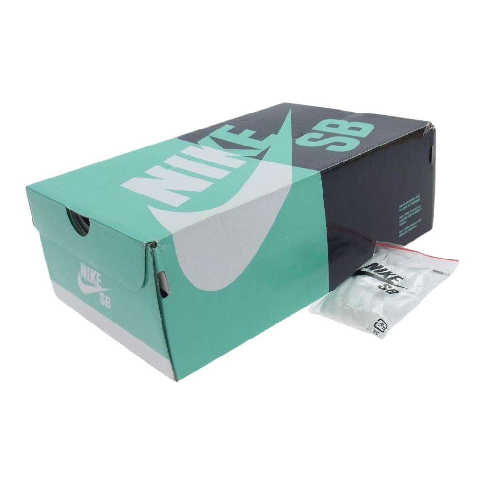 Supreme シュプリーム CK3480-001 Nike Dunk Low Metallic Silver/Black ナイキ ダンク ロー スニーカー ブラック系 シルバー系 26.5cm【中古】