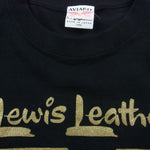 Lewis Leathers ルイスレザー プリント 半袖 Tシャツ ブラック系 L【中古】