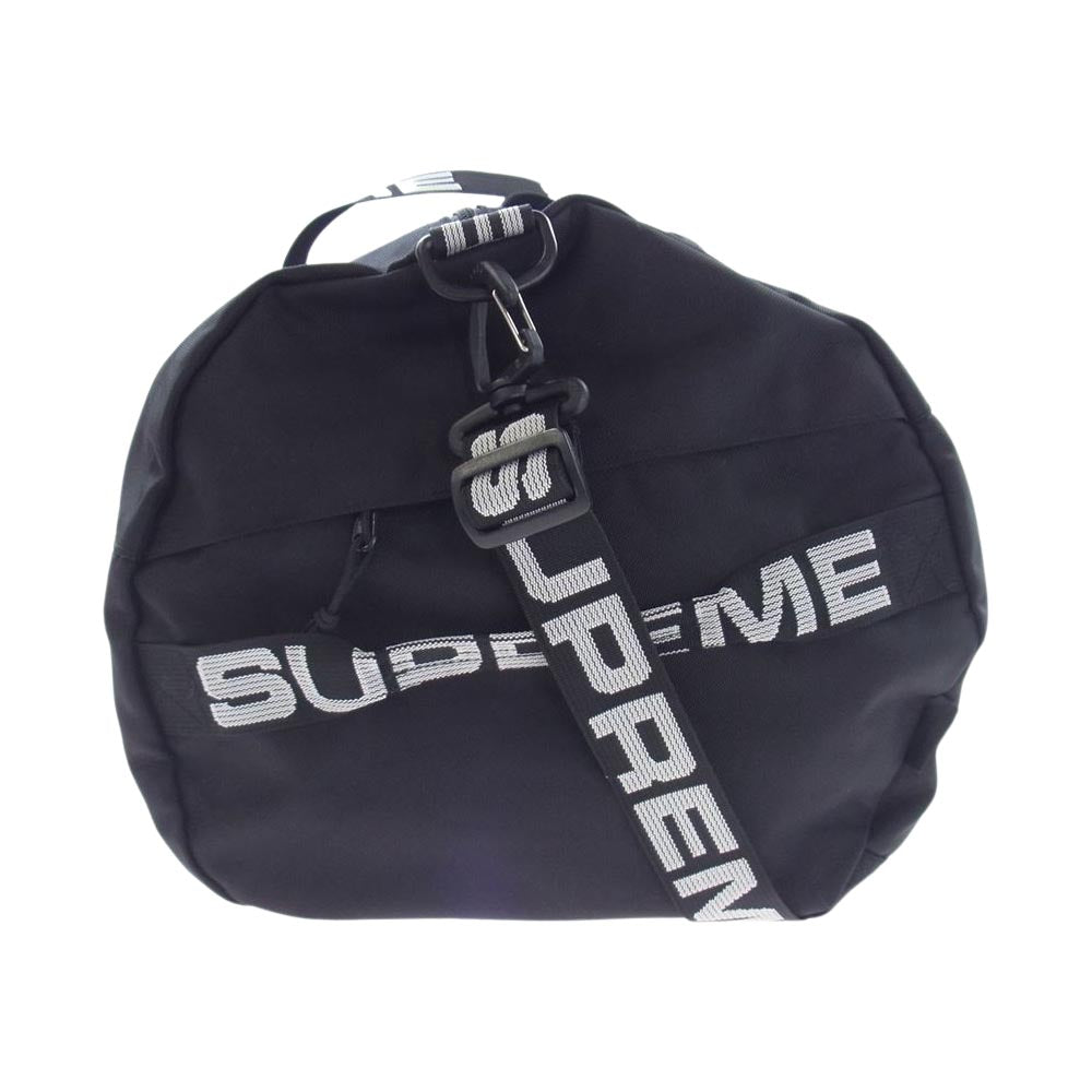 Supreme シュプリーム 18SS  Duffle Bag Black ボックスロゴ ダッフル バッグ  ブラック系【中古】