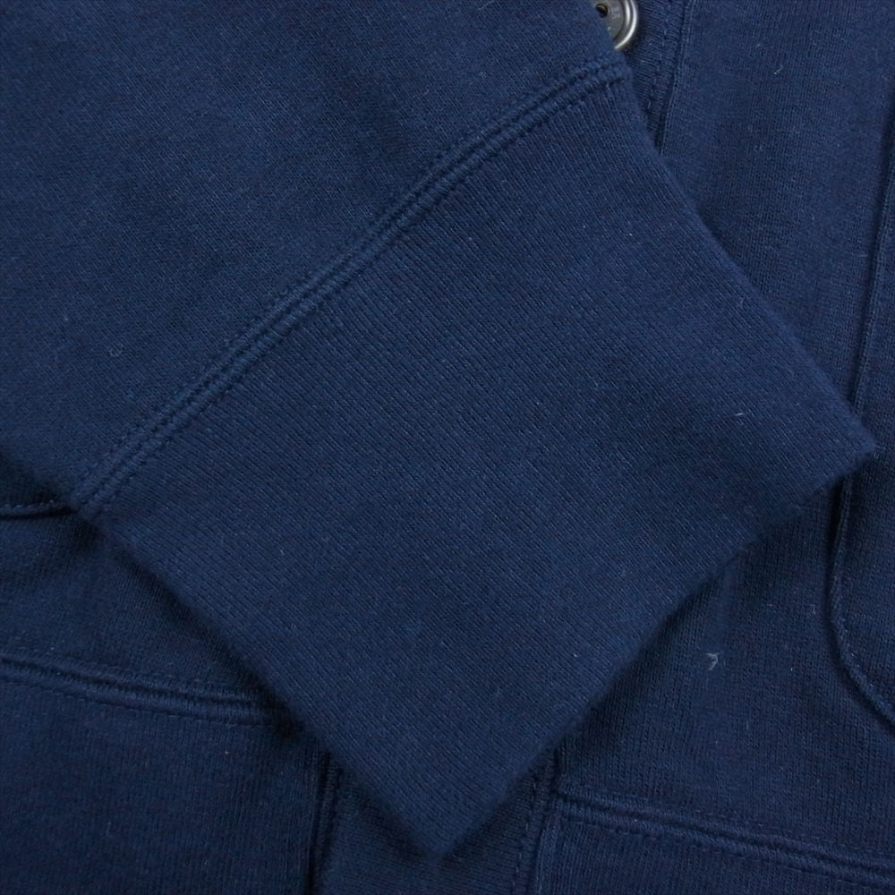 × BEAMS PLUS ビームスプラス スウェット カーディガン ネイビー系 L【美品】【中古】