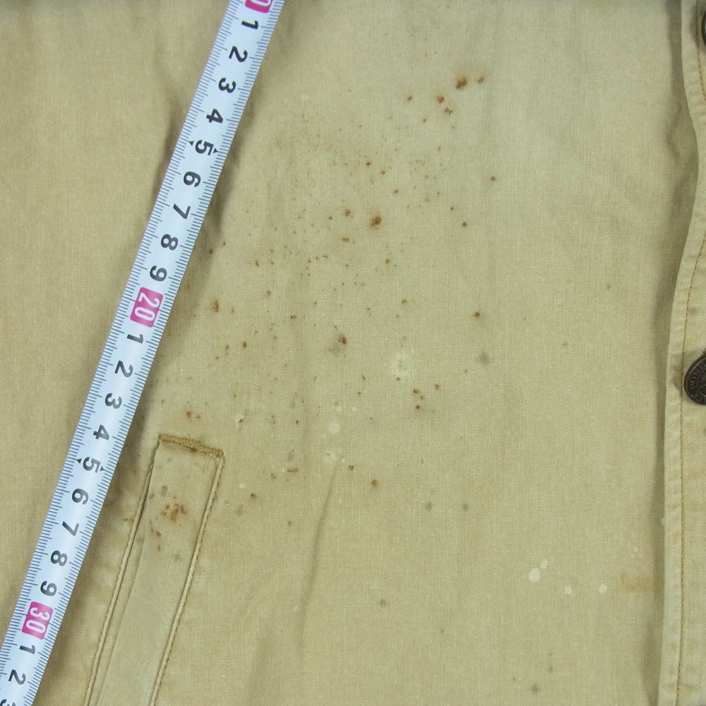 BACKBONE バックボーン 11SS BB11-SS-B10 COLD WEATHER JACKET コールドウェザー ミリタリー ジャケット ベージュ系 L 42 - 44【中古】