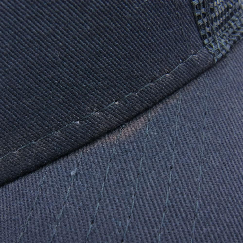 F.C.R.B. エフシーアールビー 17AW FCRB-178071 × NEWERA ニューエラ BRISTOL MESH CAP ブリストル メッシュ キャップ ロゴ刺繍 帽子 ダークネイビー系【中古】
