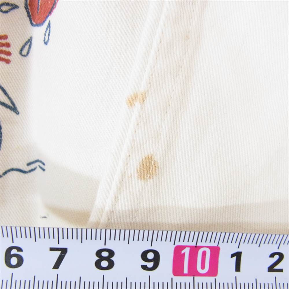 WEIRDO ウィアード 19AW WRD-19-AW-22 L/S SHIRT WEIRDOLIGHT RANCH ウィアードライト ランチ 長袖 シャツ ホワイト系 S【中古】