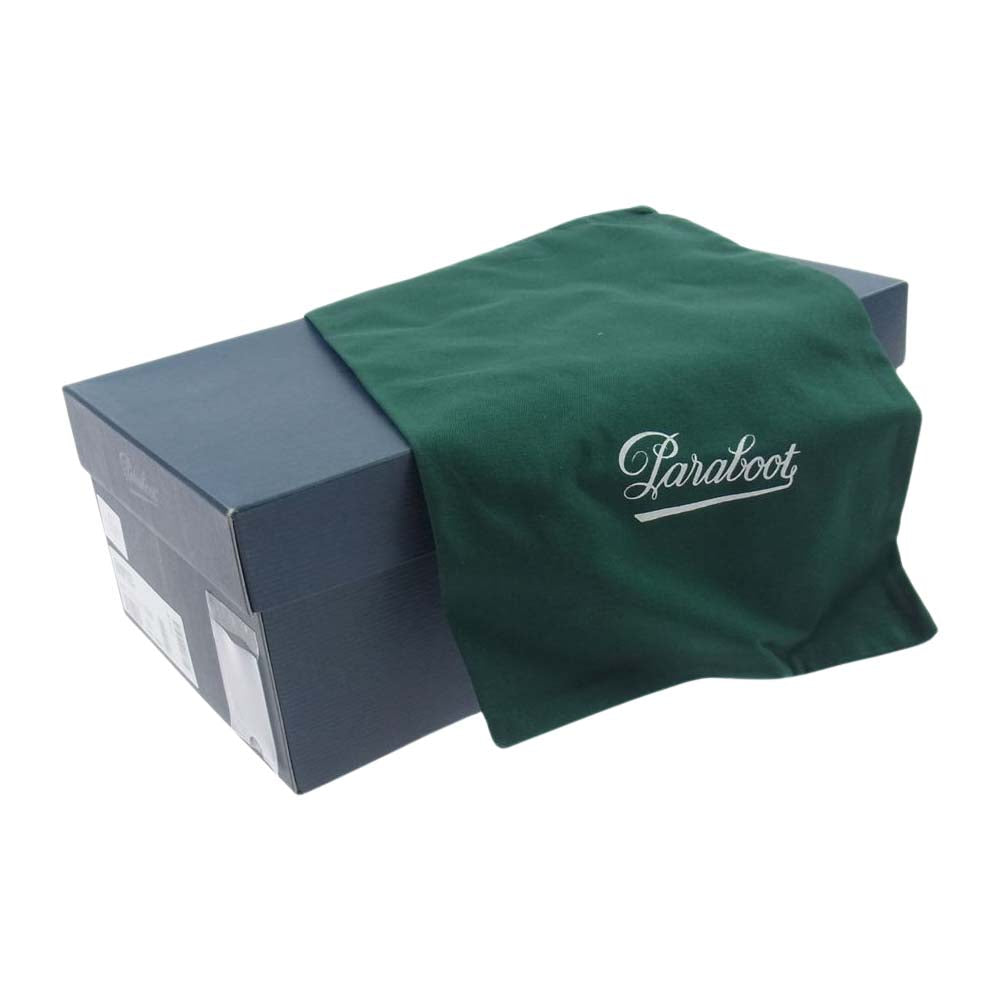 Paraboot パラブーツ 710707 CHAMBORD TEX MARRON LIS CAFE シャンボード ドレス シューズ レザー ブラウン系 6.5【極上美品】【中古】