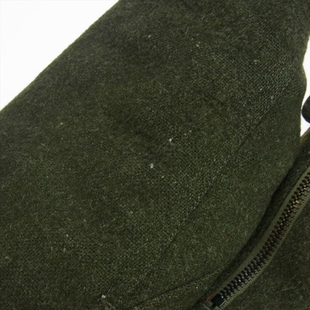 NUMBER(N)INE ナンバーナイン 03AW カート期 裏地総モヘアファー ウールメルトン ジャケット グリーン系 3【中古】