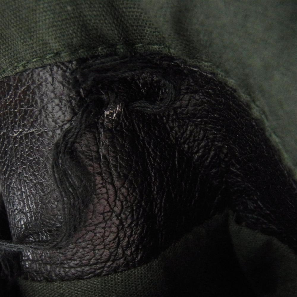 ザハイエストエンド MIL-J-081103 M65 エポレット バイカー ライダーズ レザー ジャケット ブラック系 S【中古】