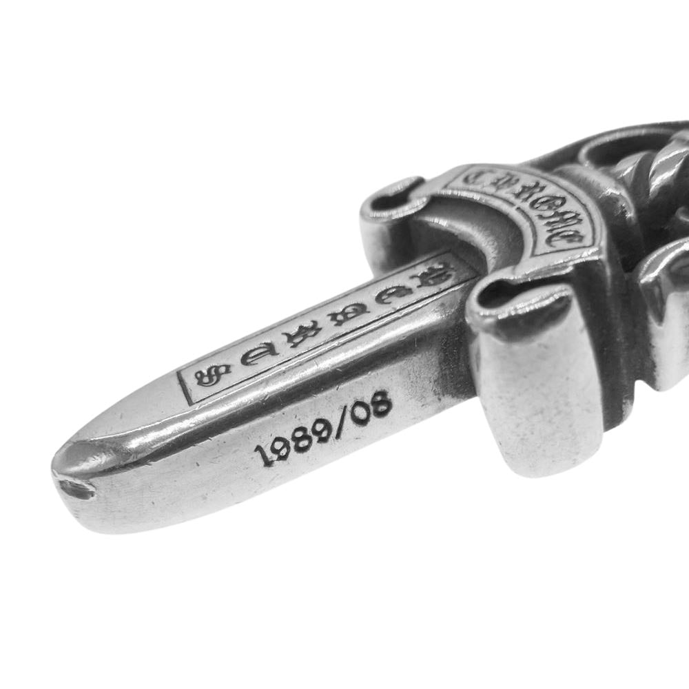 CHROME HEARTS クロムハーツ(原本無) DOUBLE DAGGER ダブルダガー ペンダント シルバー系【中古】