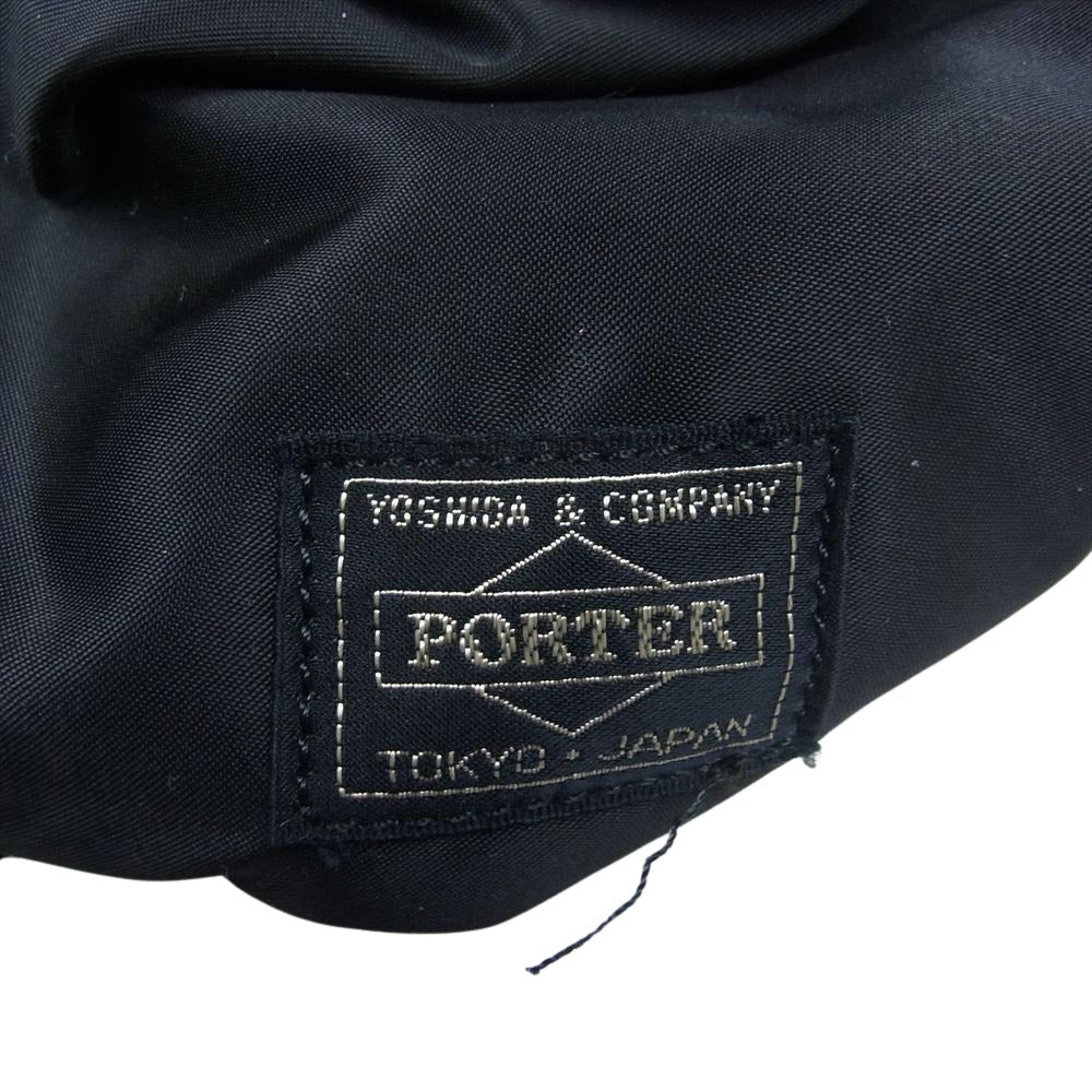 PORTER ポーター TANKER WAIST BAG タンカー ウエストバッグ ショルダーバッグ ブラック系【中古】