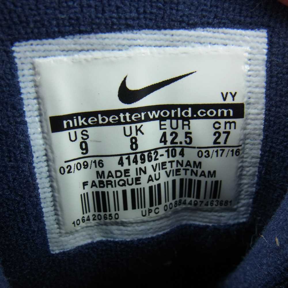 NIKE ナイキ 414962 104 AIR MORE UPTEMPO エア モア アップテンポ スニーカー オリンピック スニーカー ホワイト系 ネイビー系 27cm【中古】