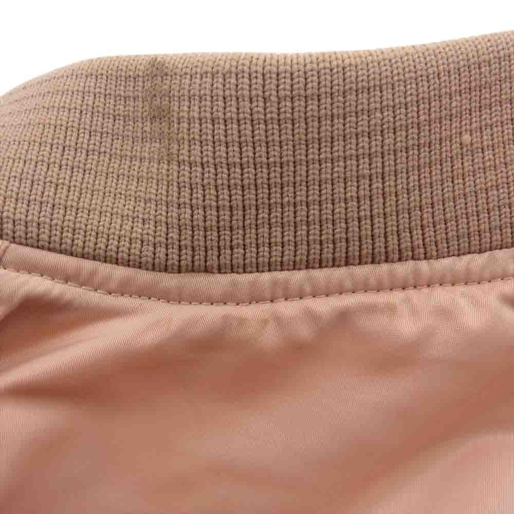 ACNE STUDIOS アクネストゥディオズ 17AW 120173 CLEA Bomber MA1 ボンバージャケット ブルゾン フライトジャケット ピンク系 36【中古】