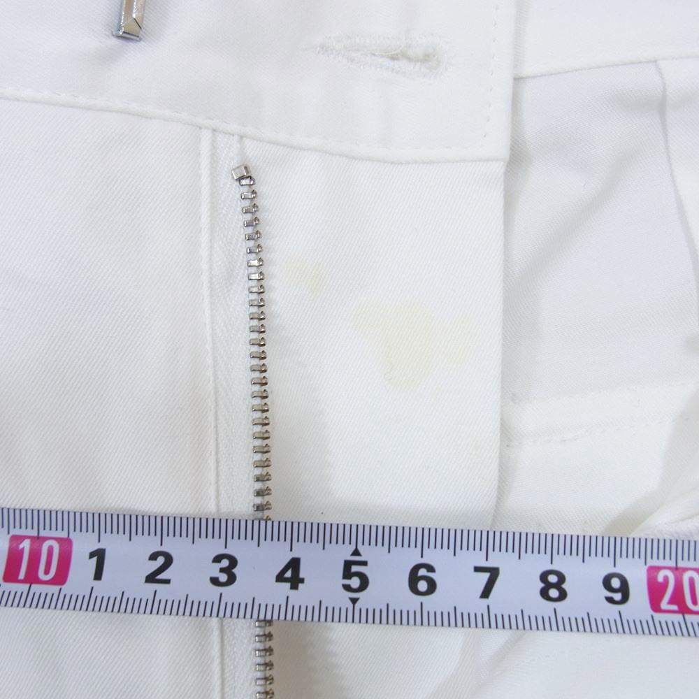 イートウツ PLEATED SHORT PANTS プリーツ ショーツ ホワイト系 32【中古】