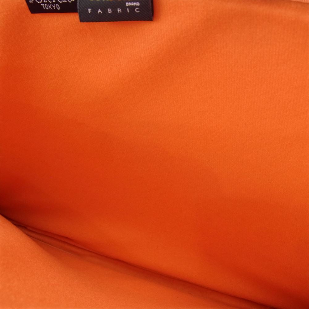 PORTER ポーター ドキュメントケース タブレットケース マルチケース ポーチ ブラック系【中古】