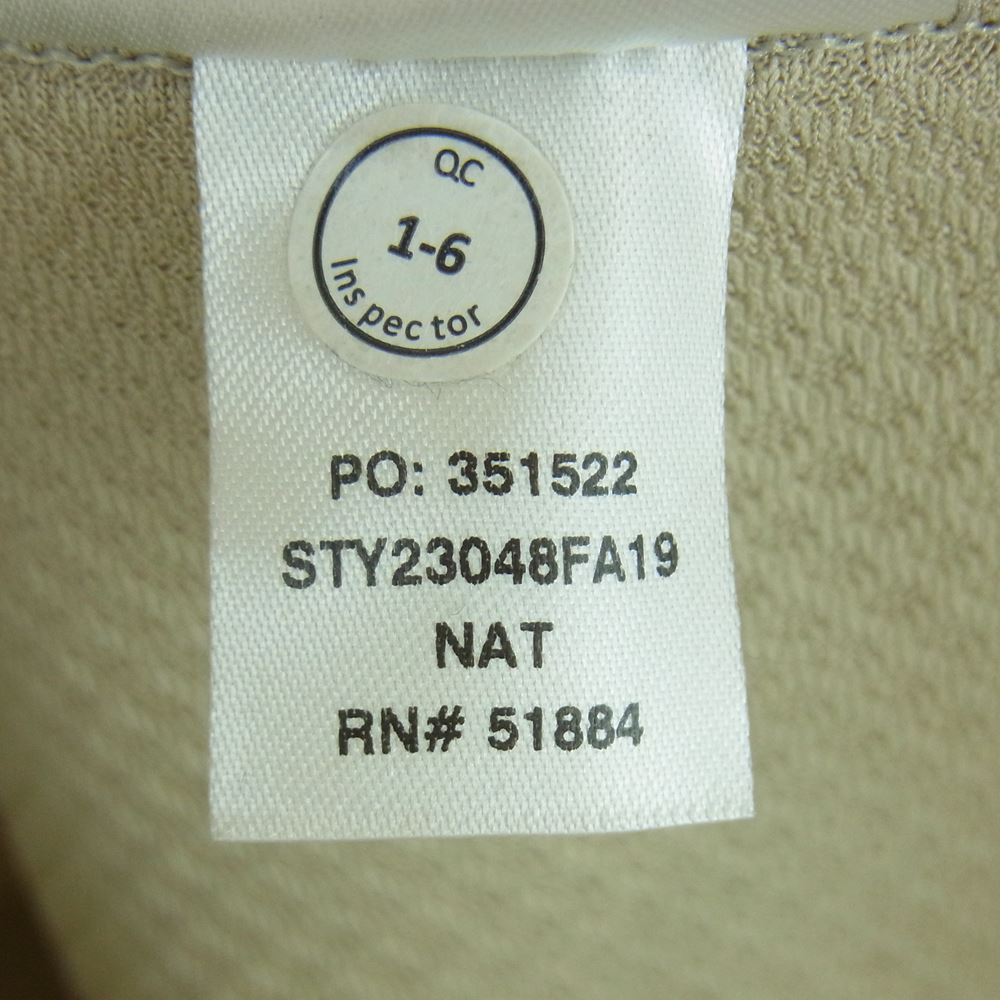 patagonia パタゴニア 19AW 23048 Classic Retro-X Vest クラシック レトロ X エックス フリース ベスト グレイッシュベージュ系 S【中古】