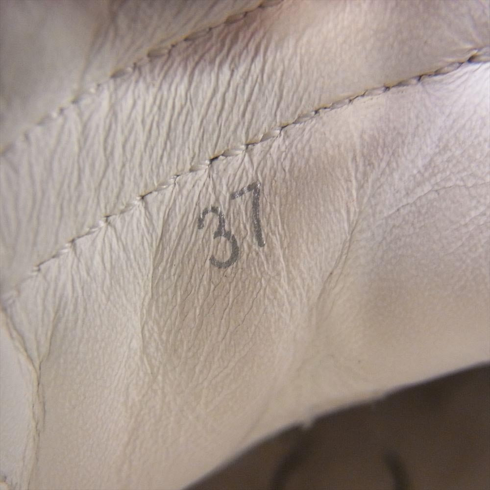 JIMMY CHOO ジミーチュウ ローカット スニーカー ホワイト系 37インチ【中古】