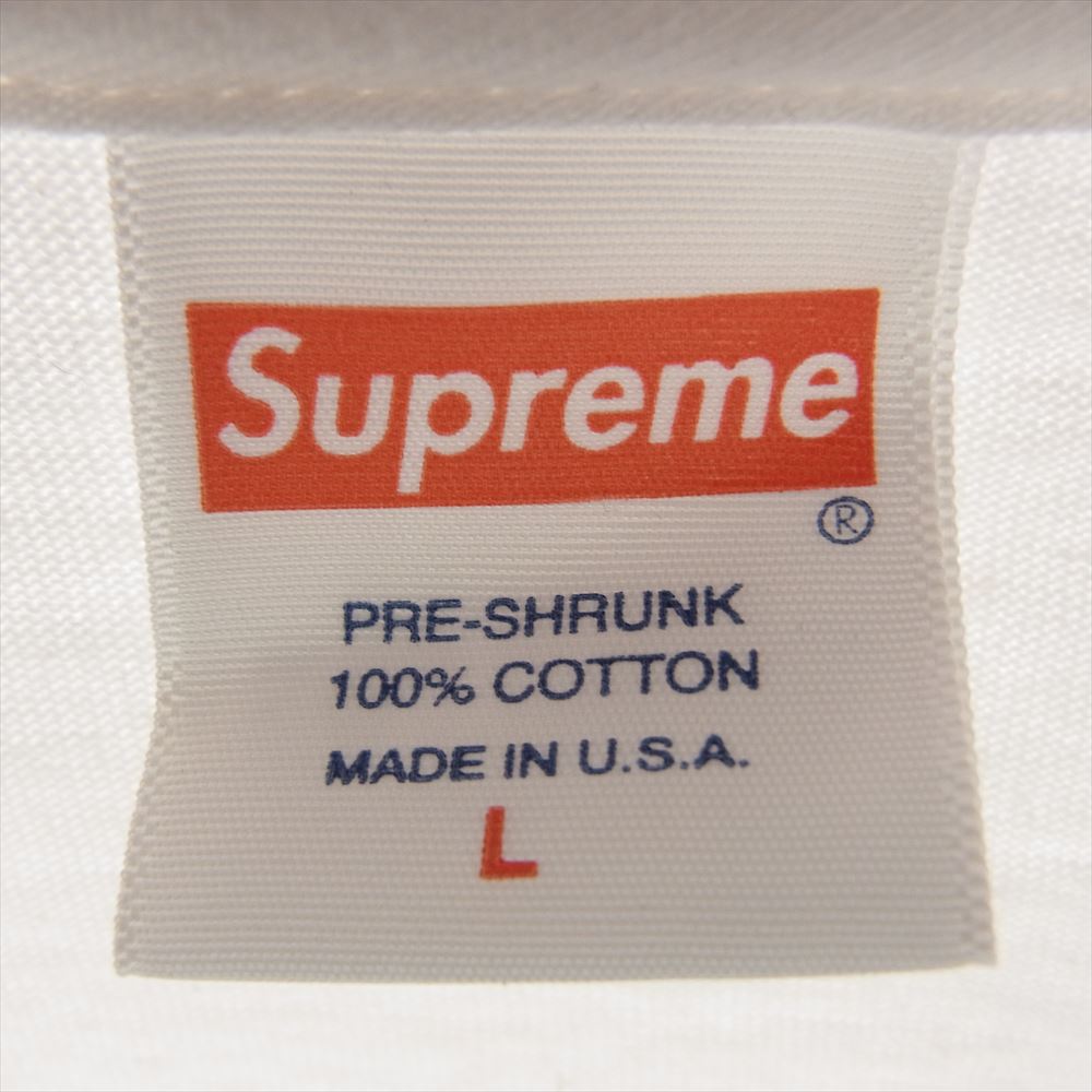 Supreme シュプリーム 16AW The War Report Capone-N-Noreaga The War Report Tee 半袖 プリント Tシャツ ホワイト系 L【中古】
