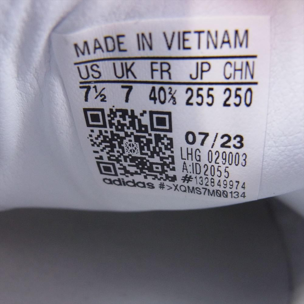 adidas アディダス ID2055 SAMBA OG サンバ ローカット スニーカー ホワイト系 ライトブルー系 ブラウン系 25.5cm【中古】