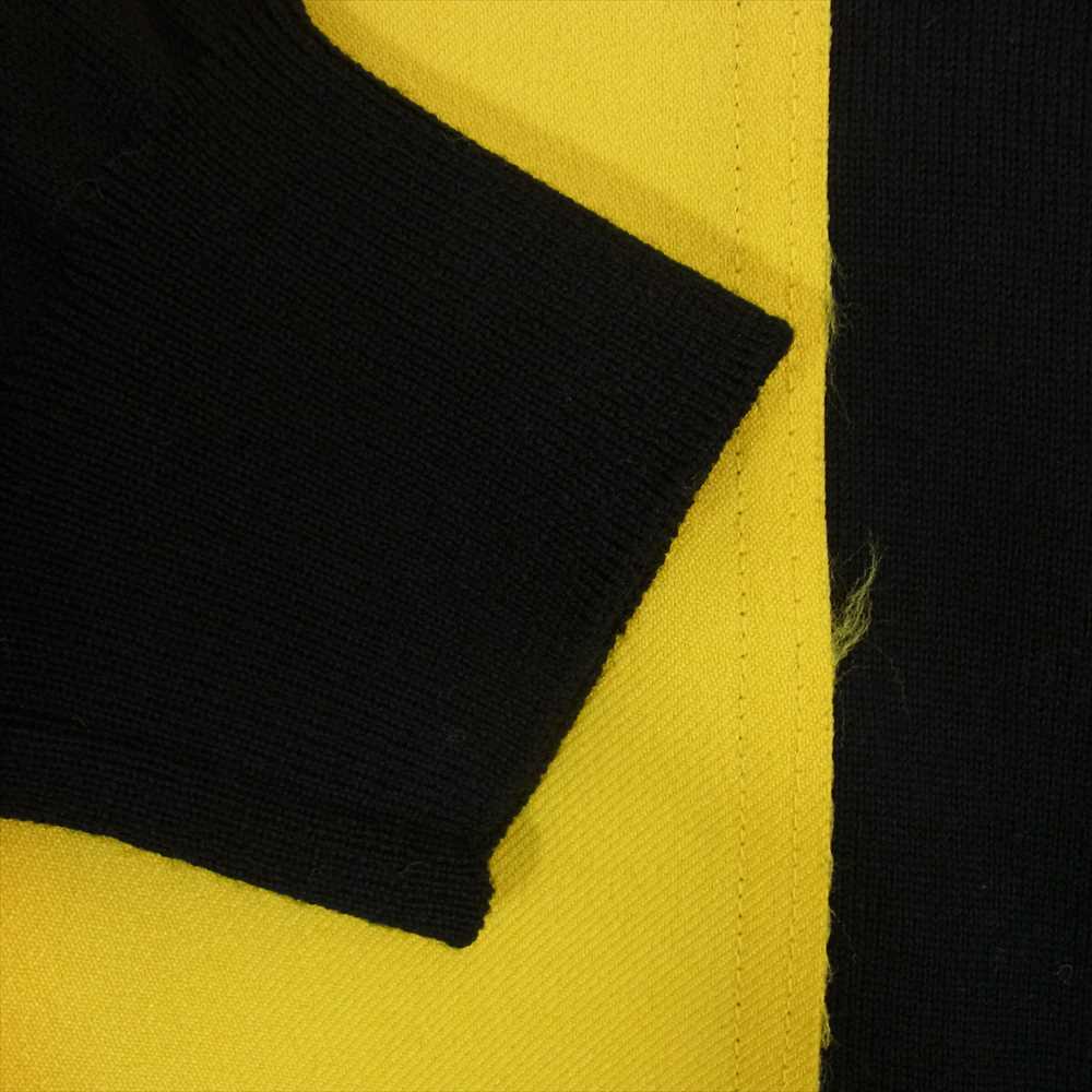 MAISON MARGIELA メゾンマルジェラ 18AW S30HB0048 10ライン バイカラー ブロック クルーネック ニット ブラック系 M【中古】