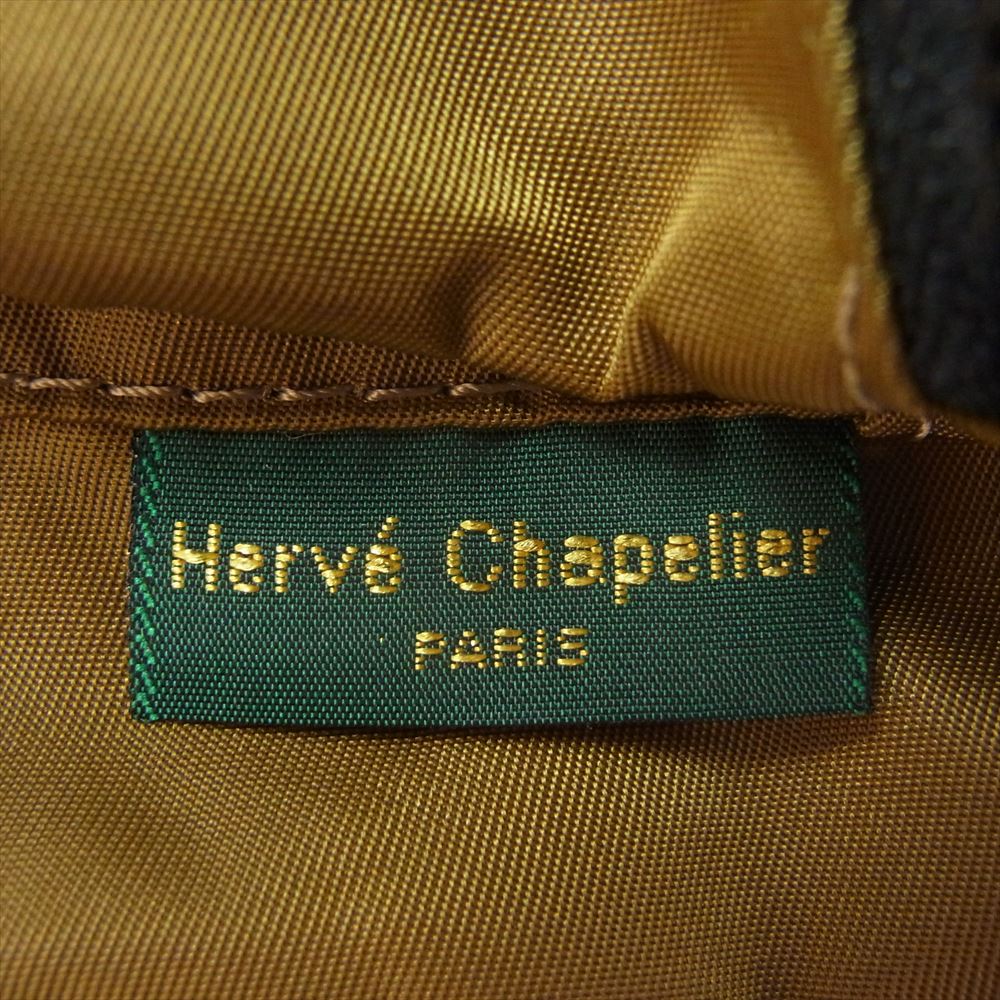 Herve Chapelier エルベ・シャプリエ 978N ナイロン デイパック MLサイズ リュック ベージュ系【中古】