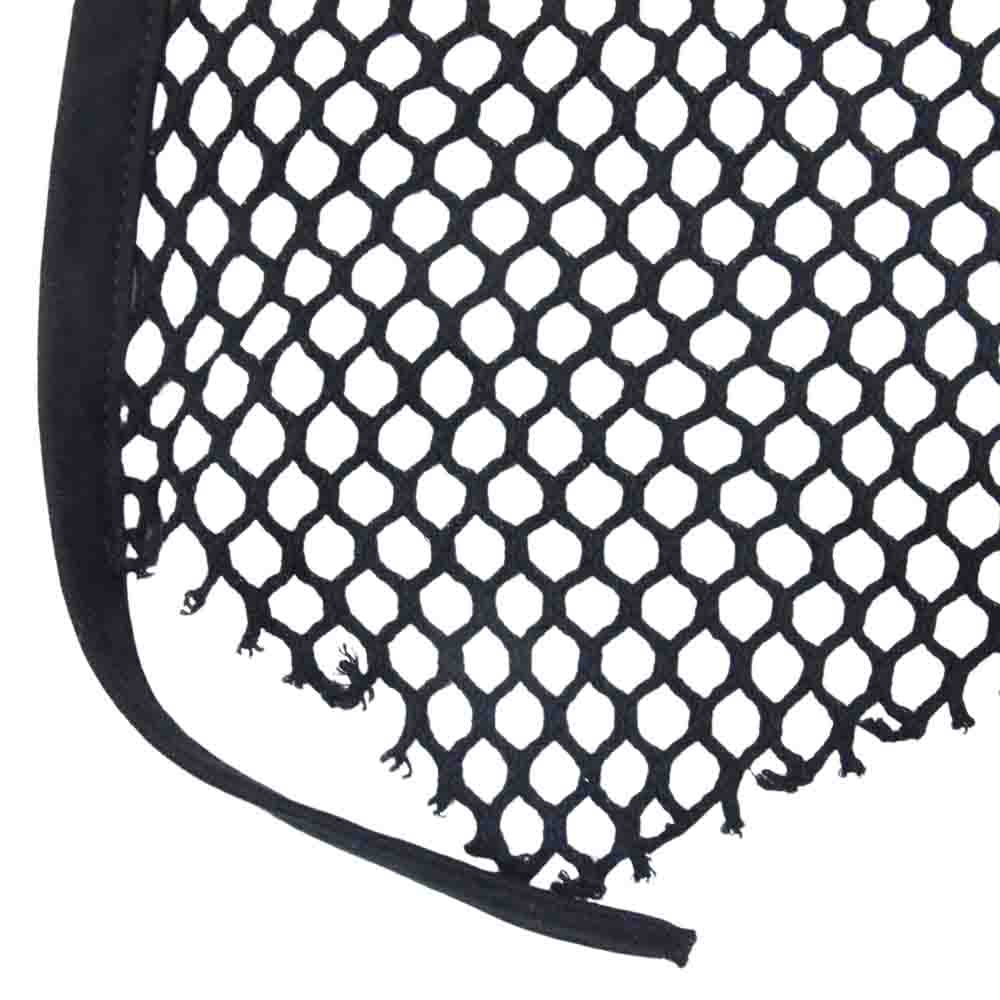 LIMI feu リミフゥ Cotton Mesh T B コットン メッシュ ノースリーブ カットソー ブラック系 2【中古】