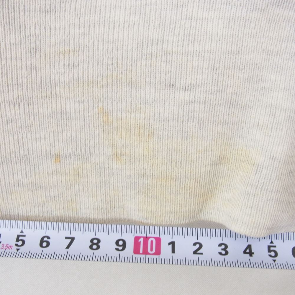 Champion チャンピオン CHI OMEGA ランタグ 染み込みプリント クルーネック スウェット トレーナー グレー系 M【中古】