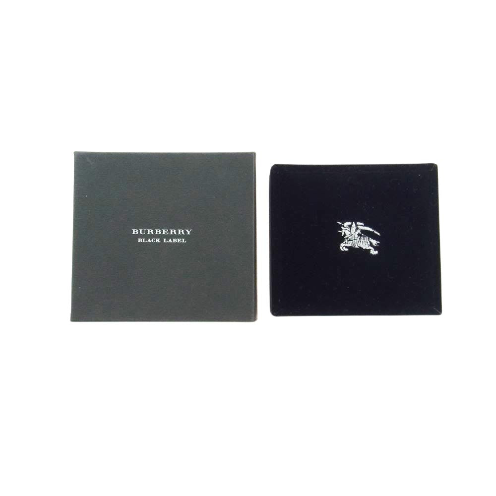 BURBERRY BLACK LABEL バーバリーブラックレーベル Tバー ブレス シルバー系【中古】