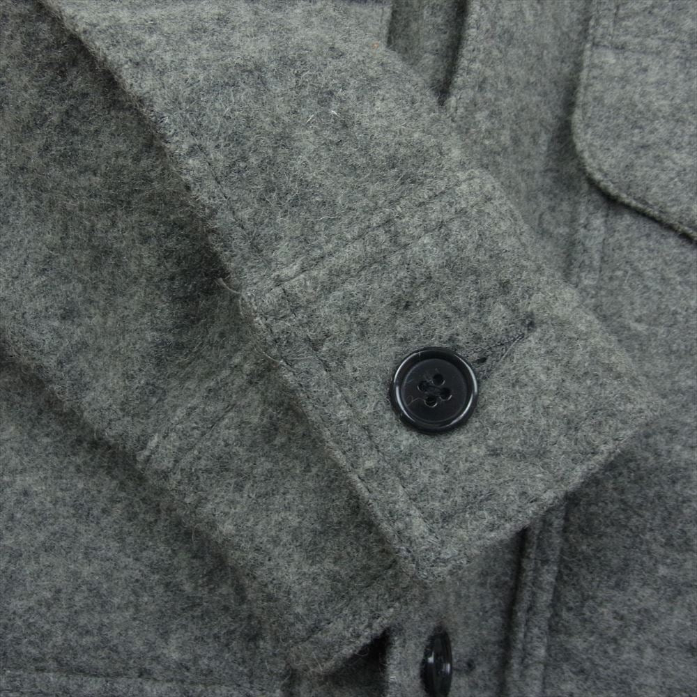 FILSON フィルソン 110 USA製 SINGLEE MACKINAW シングルマッキーノ ウール ジャケット グレー系 38【中古】
