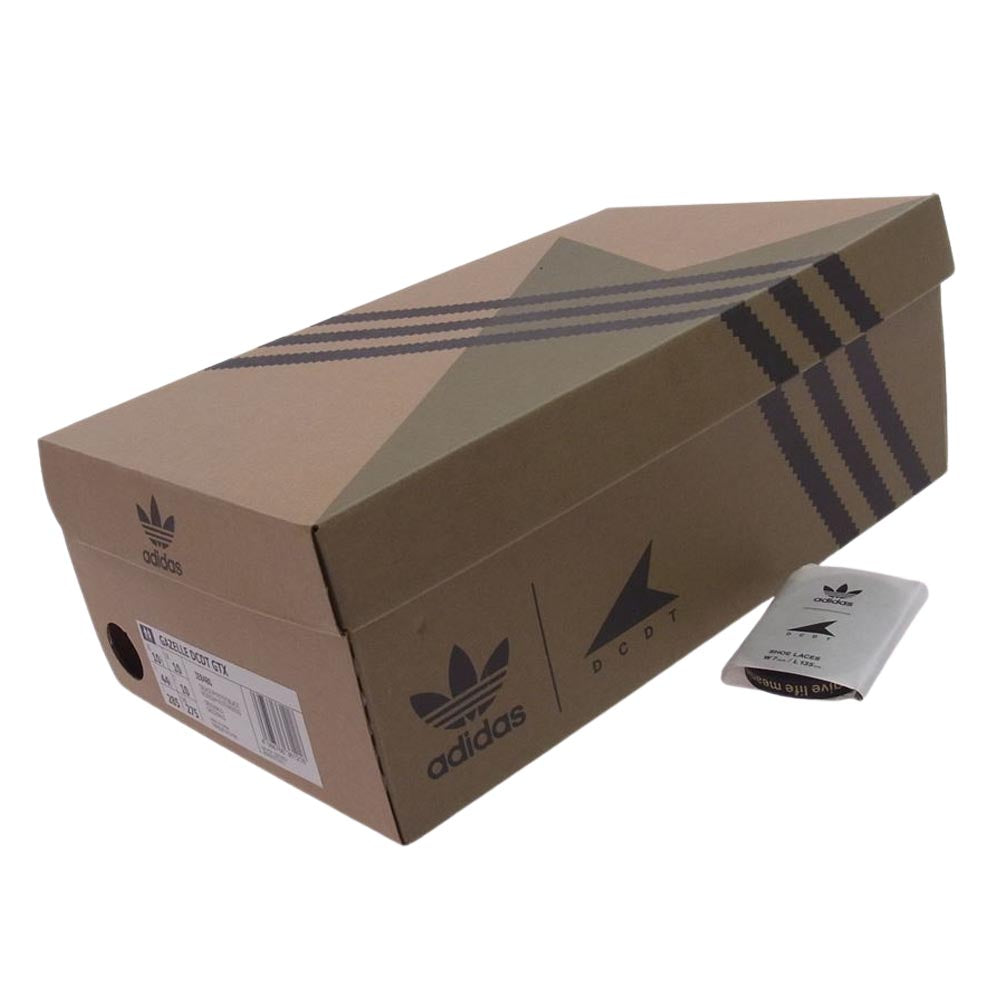 adidas アディダス IE8480 × DESCENDANT Gazelle GORE-TEX ディセンダント ガゼル ゴアテックス スニーカー ブラック系 28.5cm【新古品】【未使用】【中古】
