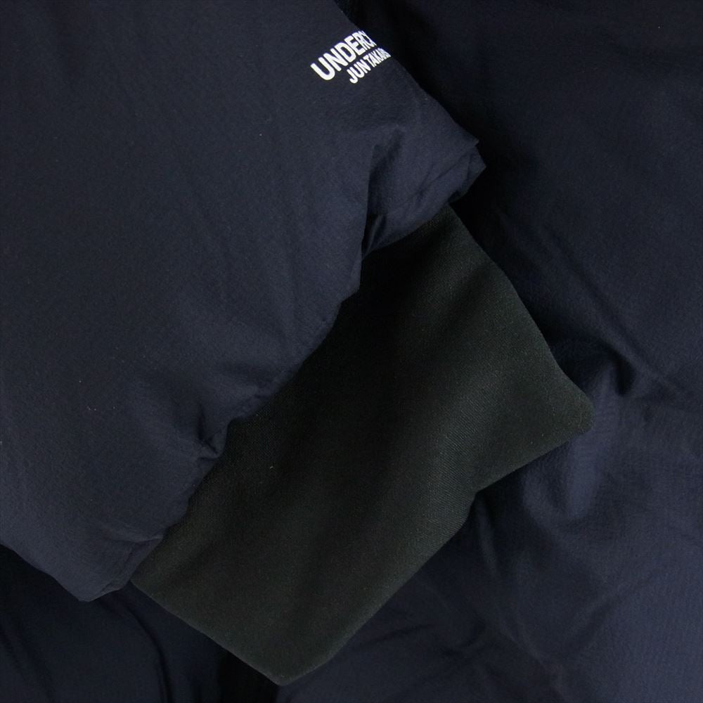 UNDERCOVER アンダーカバー NS2C4201 × The North Face ザ ノースフェイス SOUKUU CLOUD DOWN NUPSTE クラウド ヌプシ ダウン ジャケット ブラック系 ネイビー系 XL【極上美品】【中古】